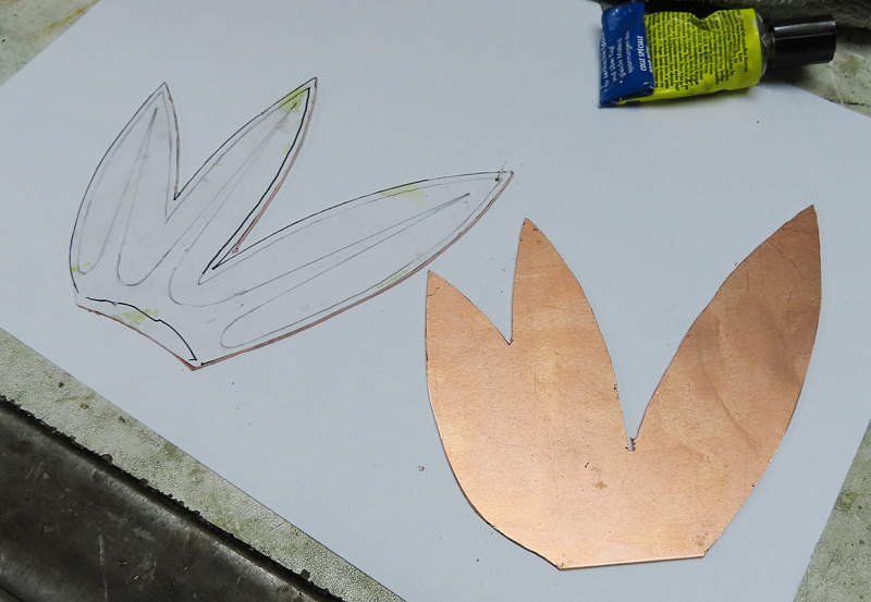 Buzz Beetle Fighter wing template