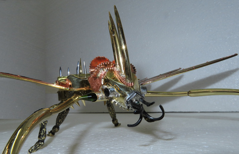 Buzz Beetle Fighter front view