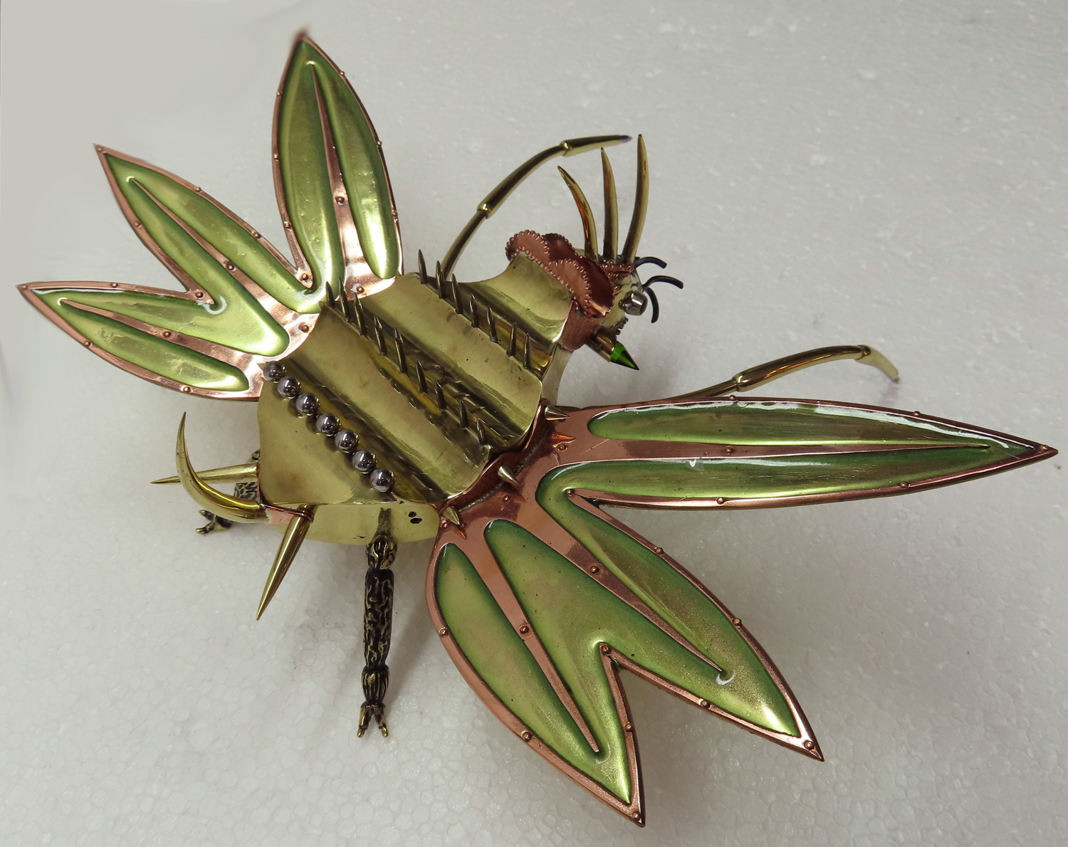 Buzz Beetle Fighter Sculpture