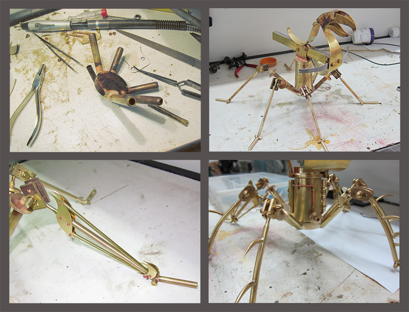 Dragon Bow Sculpture legs