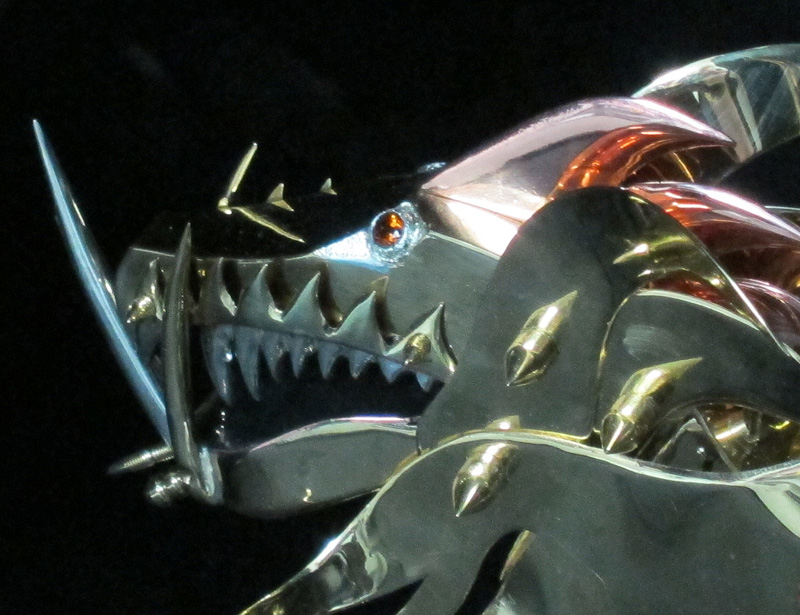 Dragon Bow Sculpture head