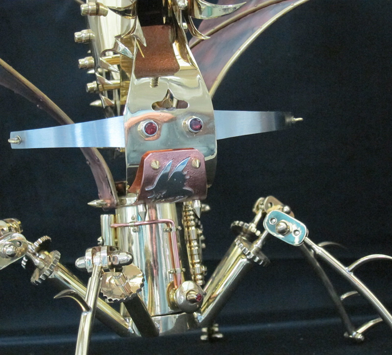 Dragon Bow Sculpture crossbow mechanism
