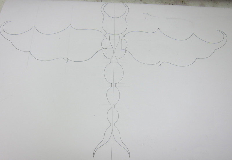 Dragonfly Fighter Sketch