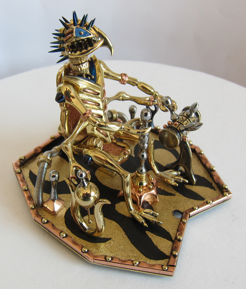 Dragonfly Fighter Alien complete with titanium spikes