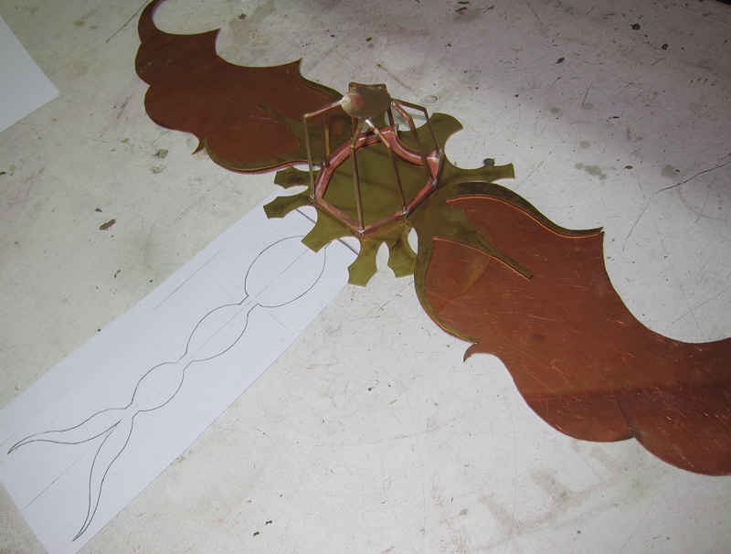 Dragonfly Fighter  Basic cockpit cabin and wings shape