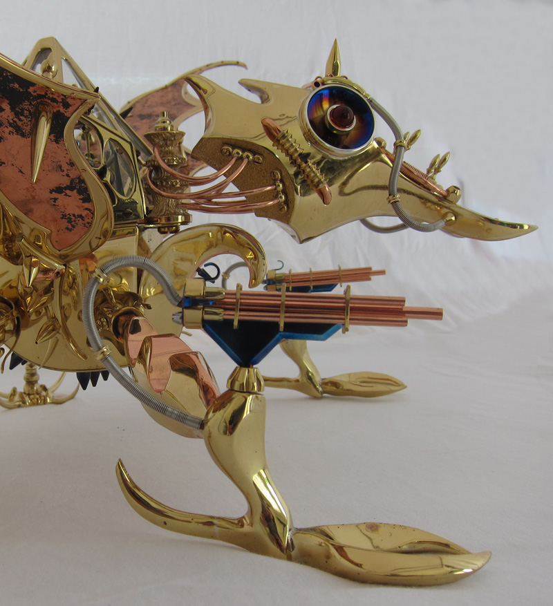 Dragonfly Fighter ready for battle