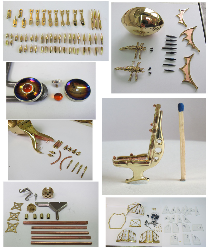 Dragonfly Fighter Parts