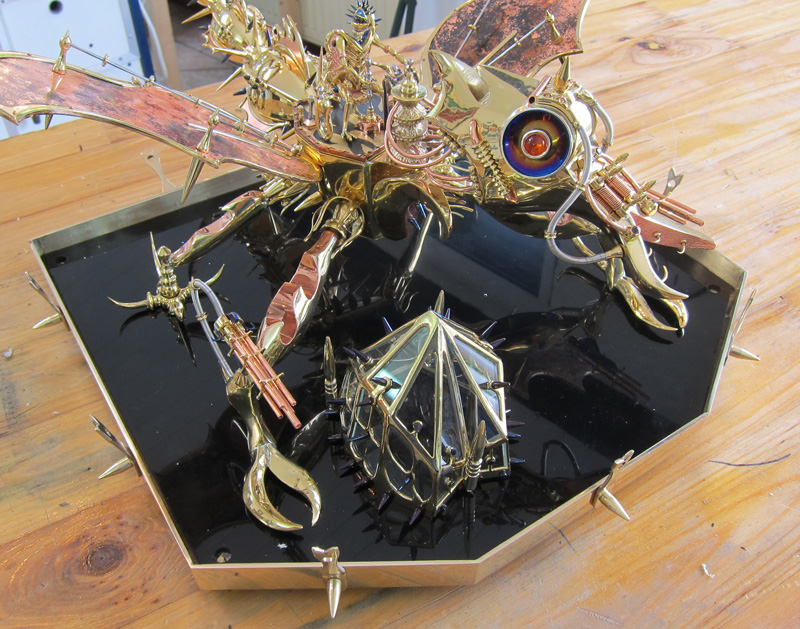 Dragonfly Fighter Display Base