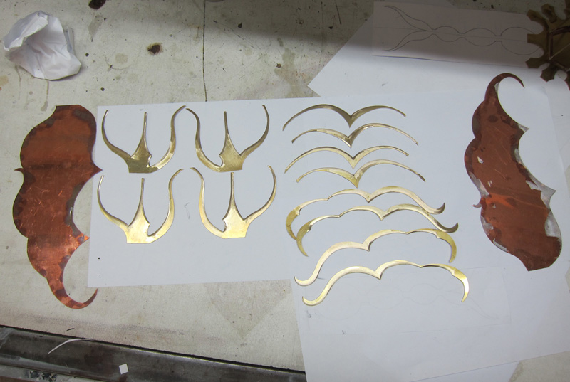 Dragonfly Fighter Brass trim