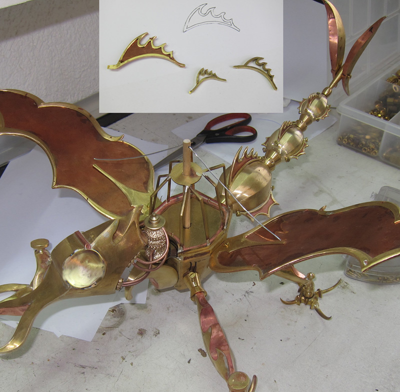 Dragonfly Fighter Vanes and Fins