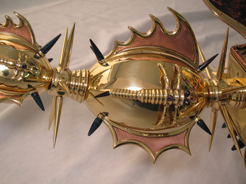 Dragonfly Fighter tail section close-up