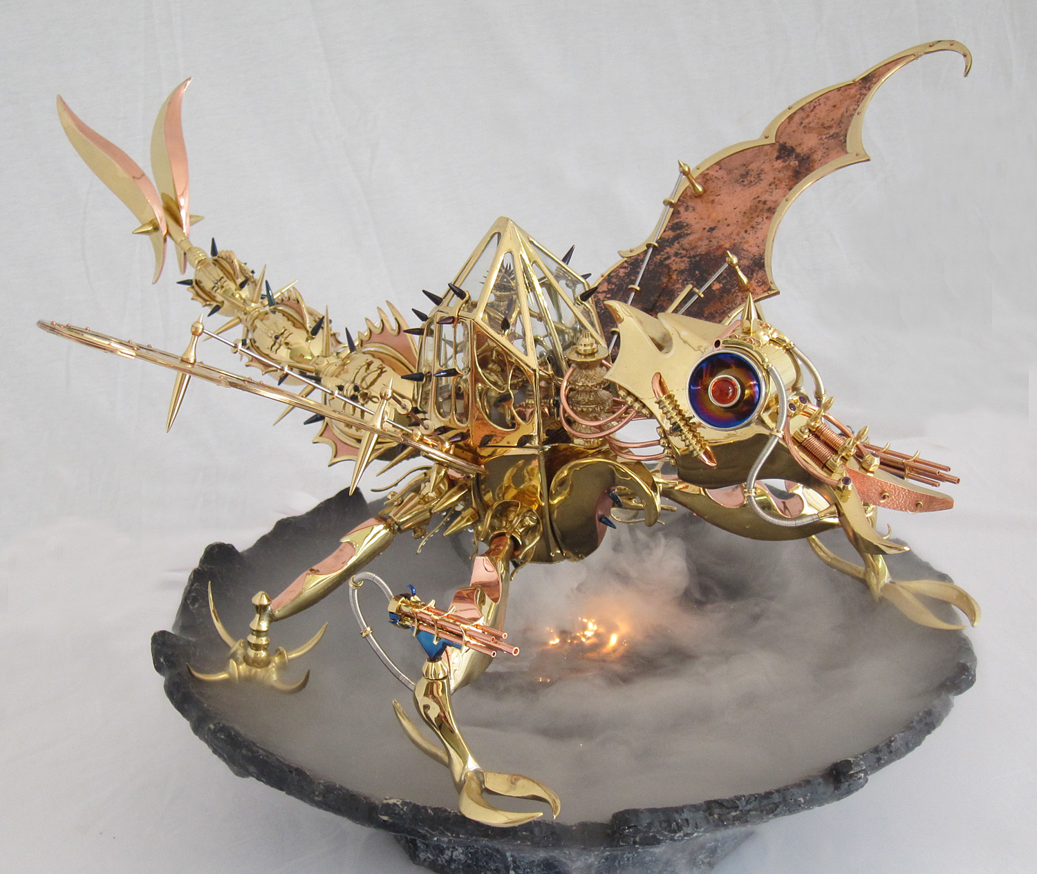 Dragon Bow Sculpture Completed