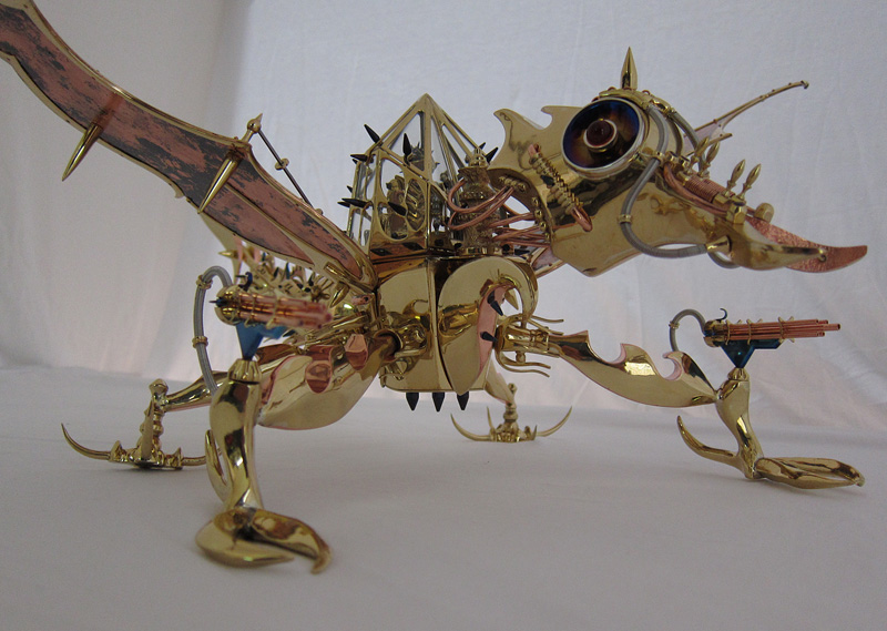 Dragonfly Fighter Underside Angle