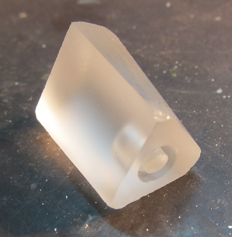 Dragon's Breath Sculpture drilled quartz