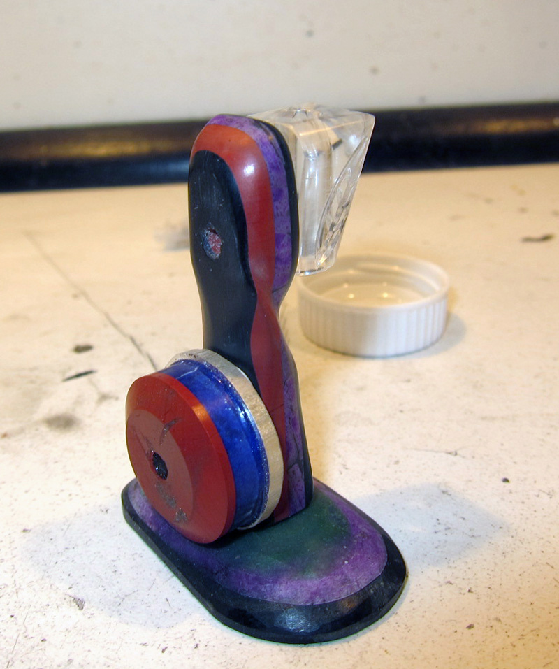 Dragon's Breath Sculpture align the crankshaft