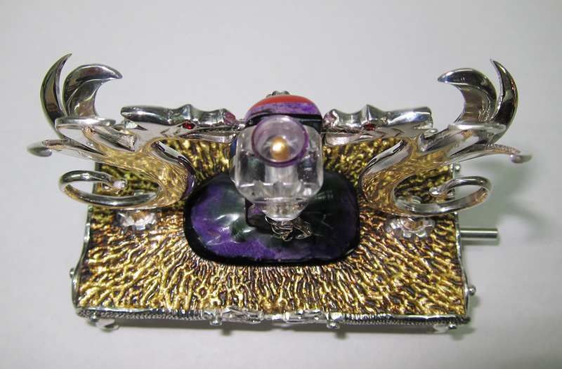 Dragon's Breath Sculpture top view