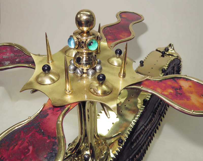 Ecuadorian Treehopper helicopter blade detail