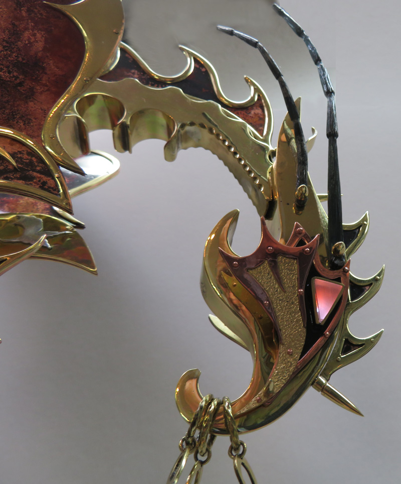 Guardian Dragon Sculpture Head