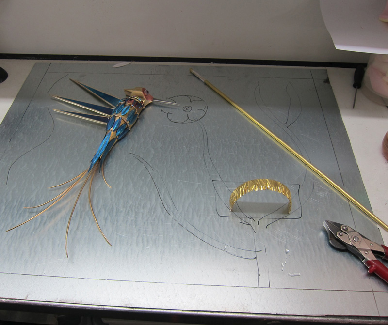 Nest Wall Sculpture conceptual design