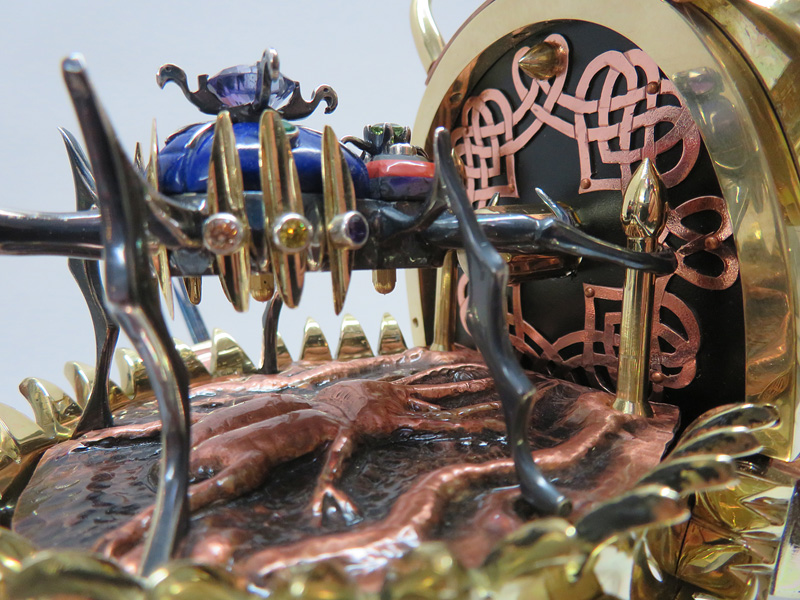 Rhino Swarm Fighting Machine Computer Copper Scrolls