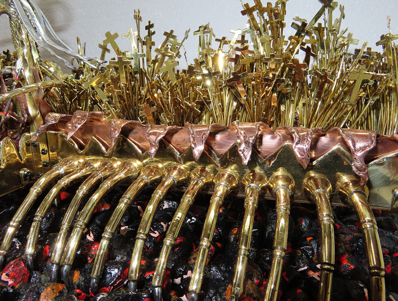 Soul Cross Tuam Home Bon Secours Sculpture Coals