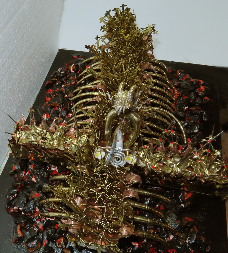 Soul Cross Tuam Home Bon Secours Sculpture Top View