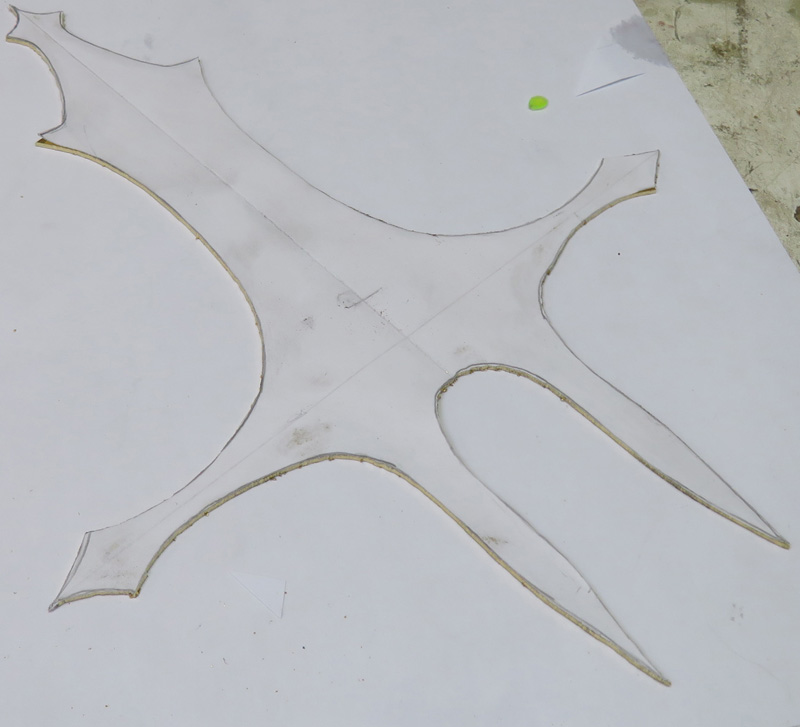 Soul Grasp Chimera Sculpture Making the template design