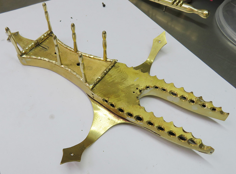 Soul Grasp Chimera Sculpture Making additions to body