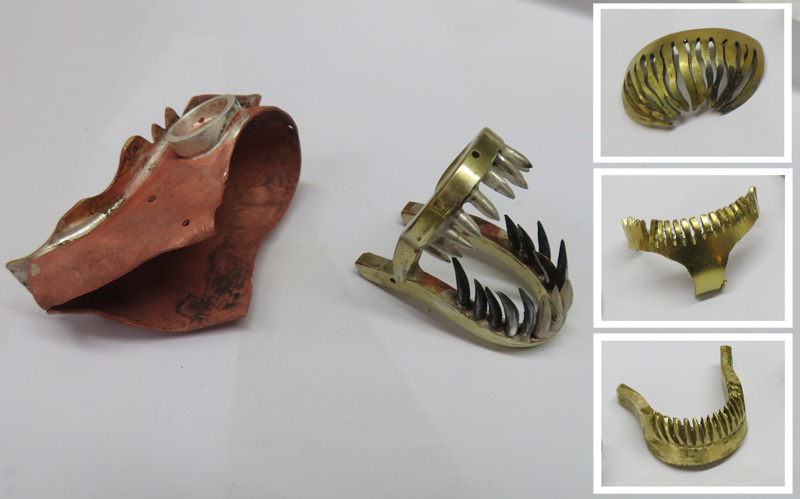 Soul Grasp Cimera Sculpture Making several teeth iterations