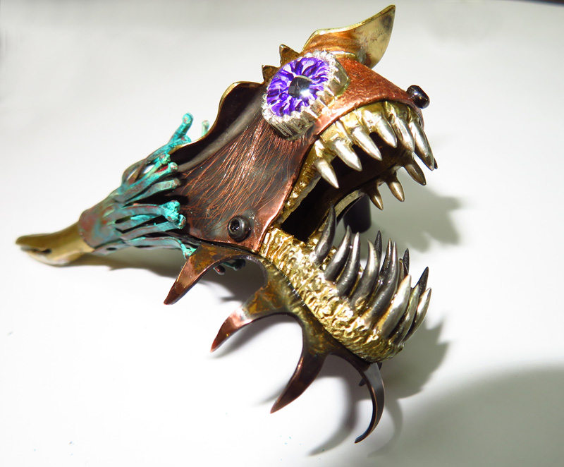 Soul Graap Chimera Sculpture Soul Dart close-up