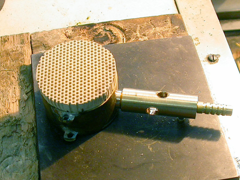 Steam Boiler gas flame diffuser