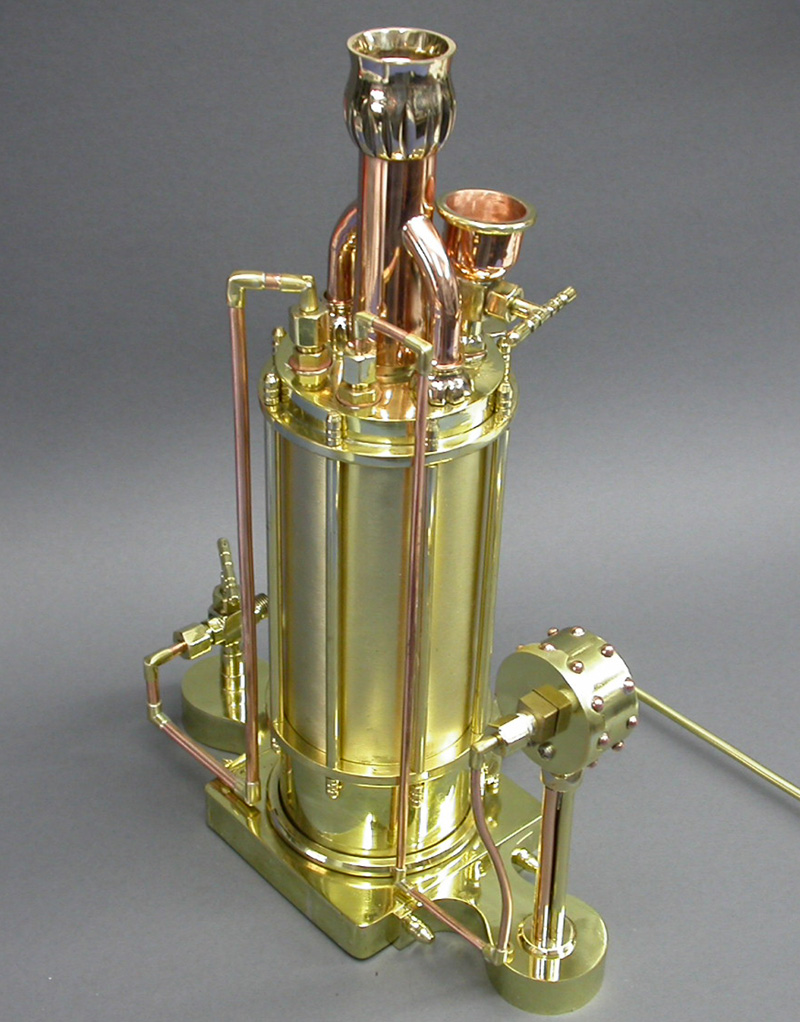 Steam Boiler back side