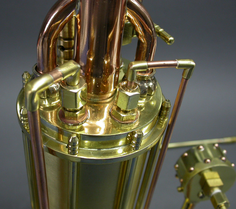 Steam Boiler copper tubing