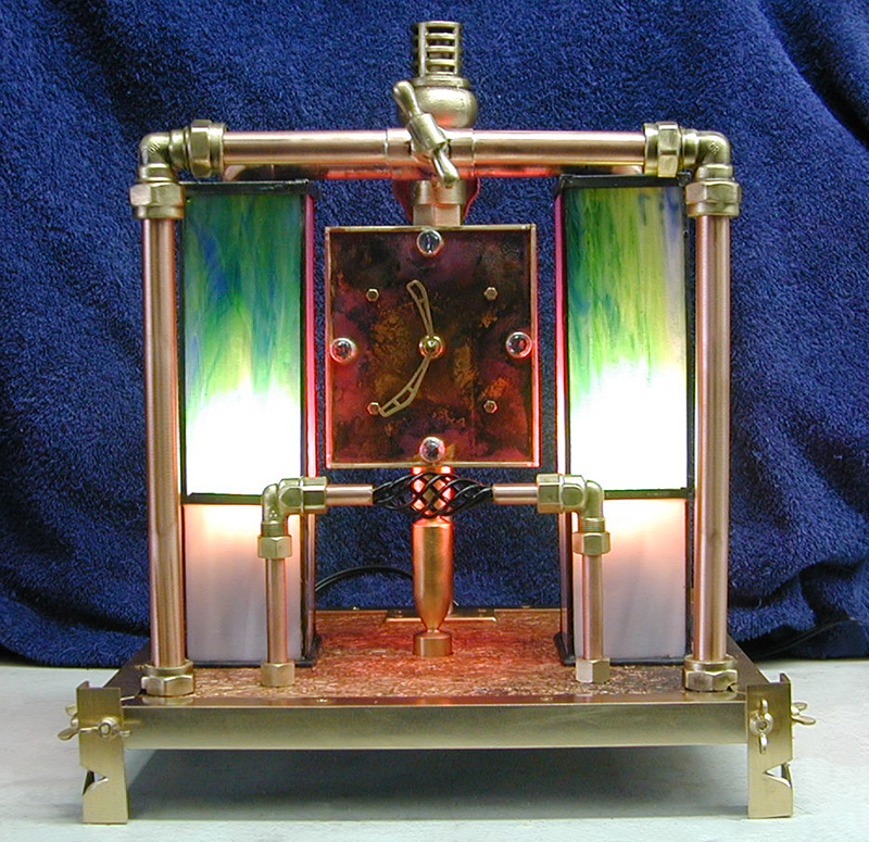 Steampunk Clock Features