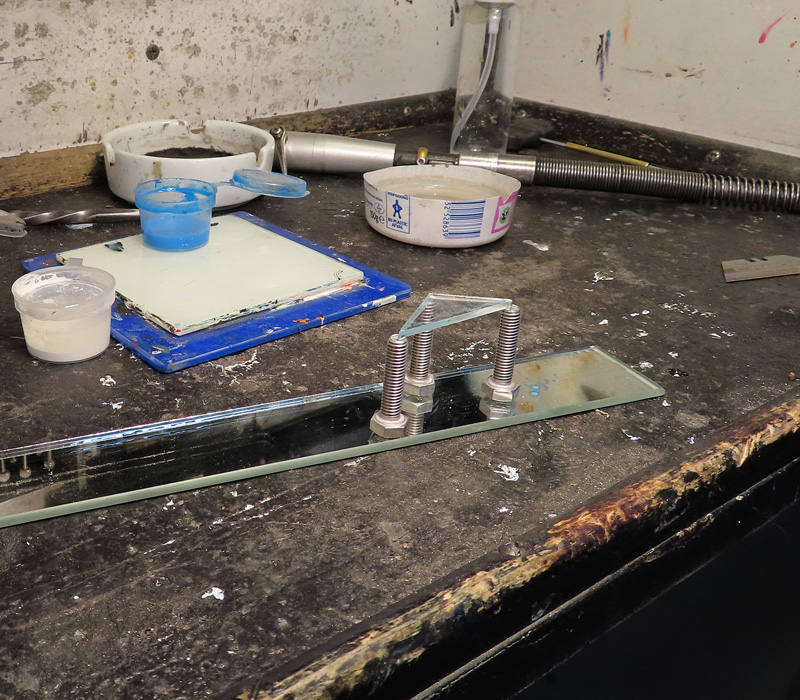 Tern Fighter Sculpture Painting Cockpit Window