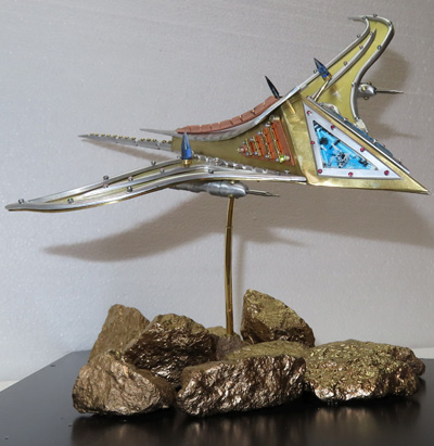 Tern Fighter Sculpture