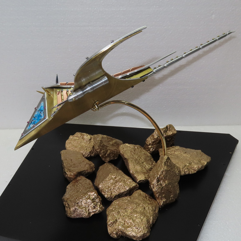 Tern Fighter Sculpture Underside